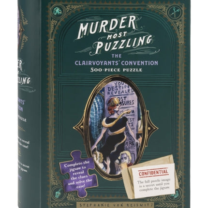 Murder Most Puzzling The Clairvoyants Convention 500Piece Puzzle