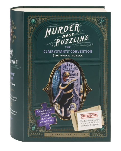 Murder Most Puzzling The Clairvoyants Convention 500Piece Puzzle