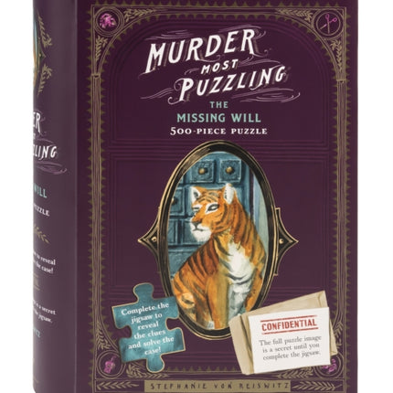 Murder Most Puzzling The Missing Will 500Piece Puzzle