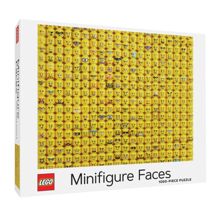 LEGO Minifigure Faces 1000Piece Puzzle