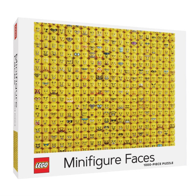 LEGO Minifigure Faces 1000Piece Puzzle