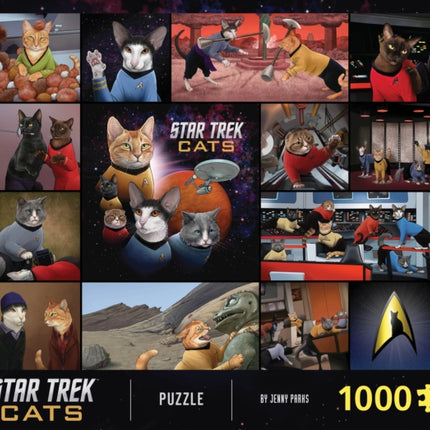 Star Trek Cats 1000Piece Puzzle