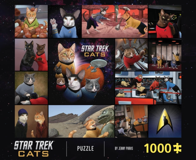 Star Trek Cats 1000Piece Puzzle