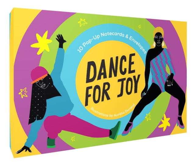 Dance for Joy Notecards: 10 Pop-Up Notecards & Envelopes