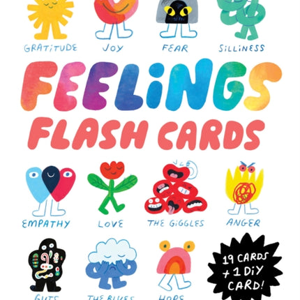 Invisible Things Feelings Flash Cards