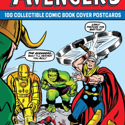 Avengers: 100 Collectible Comic Book Cover Postcards