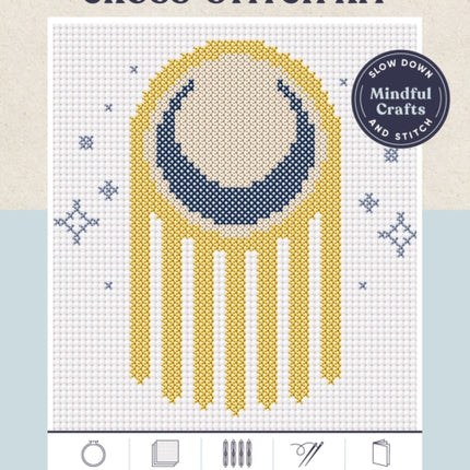 Mindful Crafts: Celestial Cross-Stitch Kit