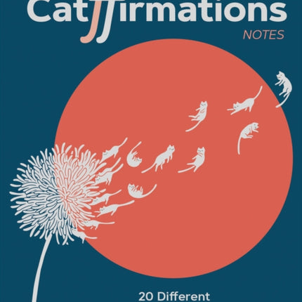 Catffirmations Notes: 20 Different Affirmation Notecards & Envelopes