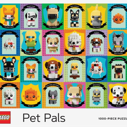 LEGO Pet Pals 1000Piece Puzzle