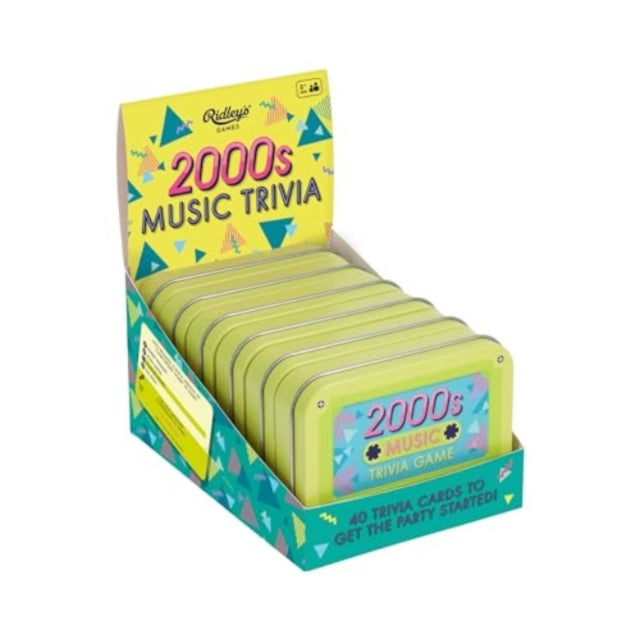 2000s Music Trivia Game CDU of 6