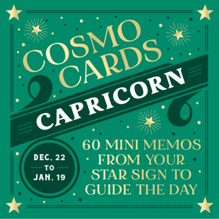 Cosmo Cards Capricorn