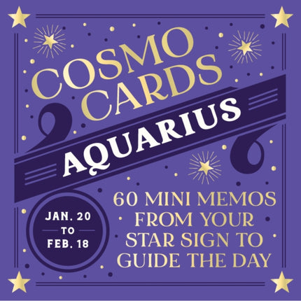 Cosmo Cards Aquarius