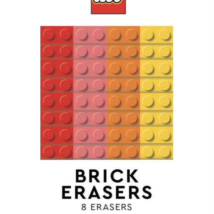 LEGO Brick Erasers Multicolor
