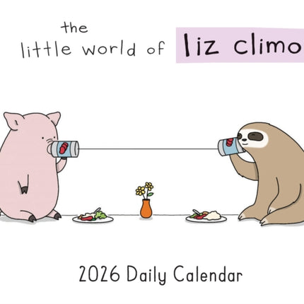 The Little World of Liz Climo 2026 Daily Calendar
