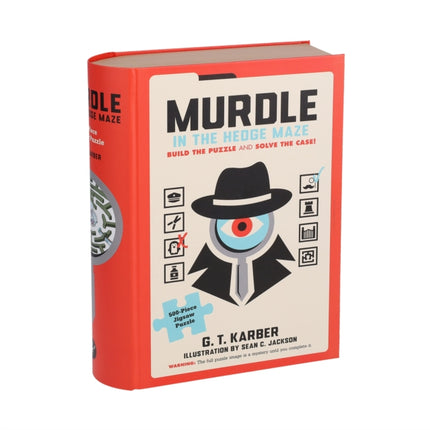 Murdle in the Hedge Maze 500Piece Jigsaw Puzzle