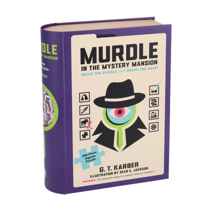 Murdle in the Mystery Mansion 500Piece Jigsaw Puzzle