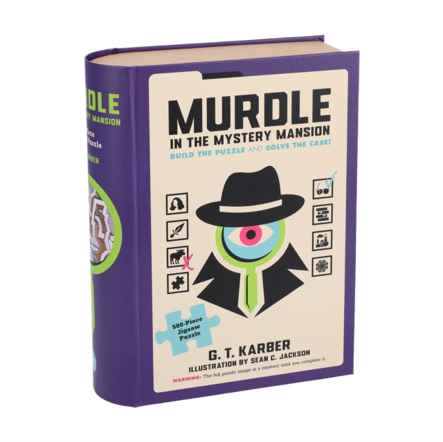 Murdle in the Mystery Mansion 500Piece Jigsaw Puzzle