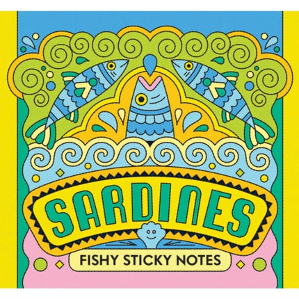 Sardines Fishy Sticky Notes