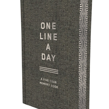 Slate Gray One Line a Day
