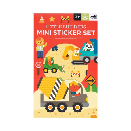 Mini Sticker Set Little Builders