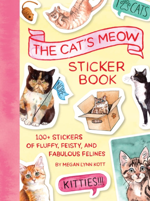 The Cats Meow Sticker Book