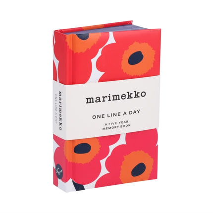 Marimekko One Line a Day Red Unikko