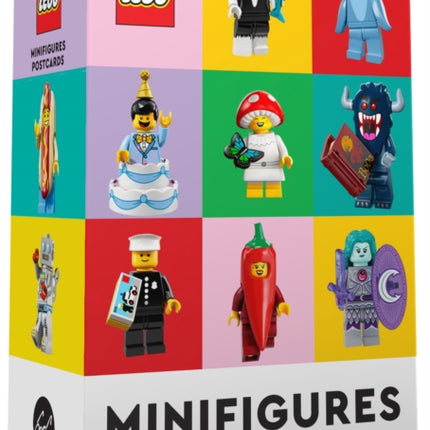 Lego Minifigures 100 Collectible Postcards