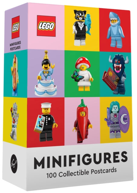 Lego Minifigures 100 Collectible Postcards