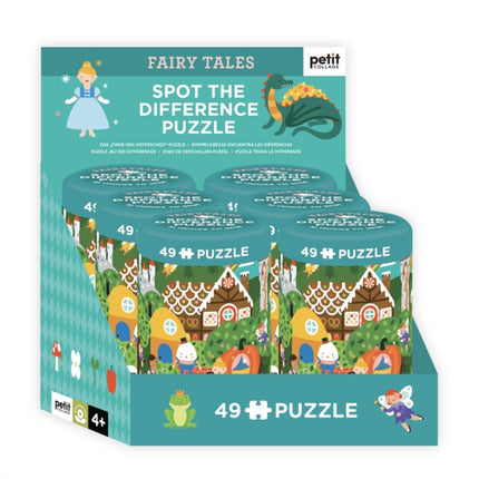 Spot the Difference Puzzle Fairy Tales CDU of 6