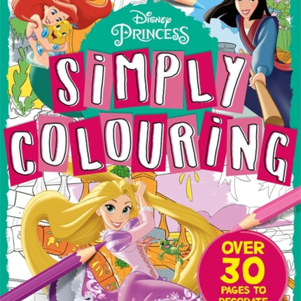 Disney Princess: Simply Colouring