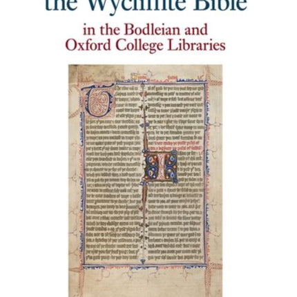 Manuscripts of the Wycliffite Bible in the