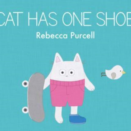 Cat Has One Shoe