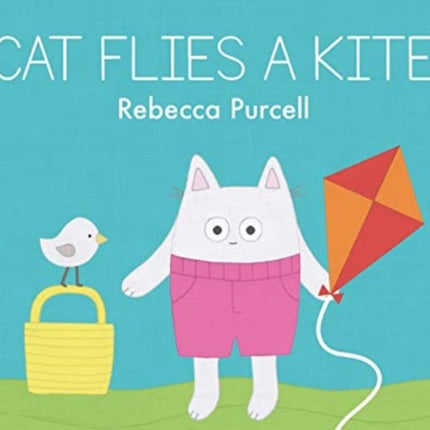 Cat Flies a Kite