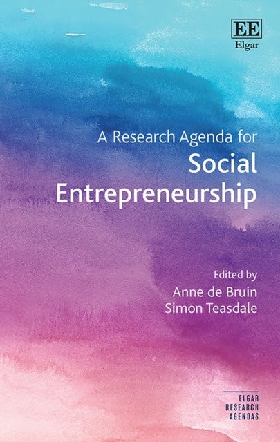 A Research Agenda for Social Entrepreneurship