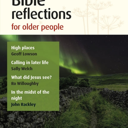 Bible Reflections for Older People JanuaryApril 2026