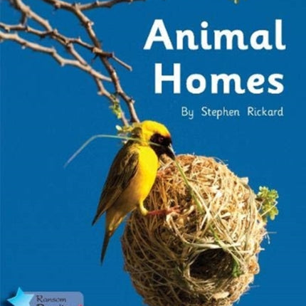 Animal Homes: Phonics Phase 1/Lilac