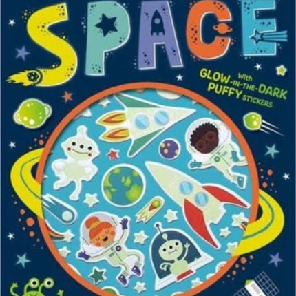 Glow in the Dark Space Activity Book