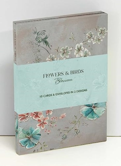 Flowers  Birds Blossom Wallet Notecards