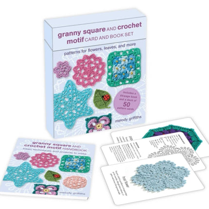 Crochet Motif and Granny Square Card Deck 50
