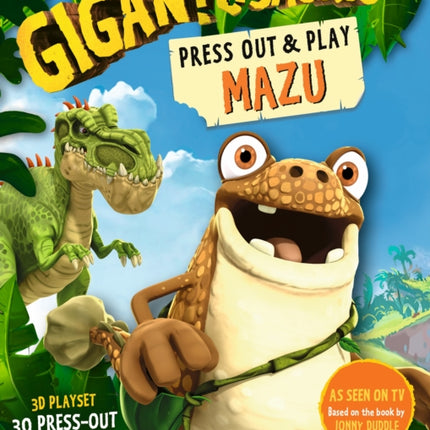 Gigantosaurus - Press Out and Play MAZU: A 3D playset with press-out models and story cards!