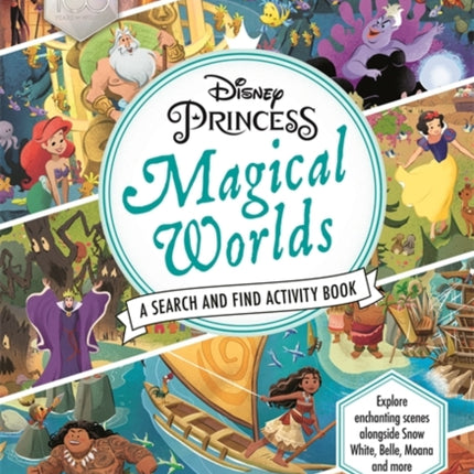 Disney Princess: Magical Worlds Search and Find Activity Book