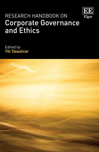Research Handbook on Corporate Governance and