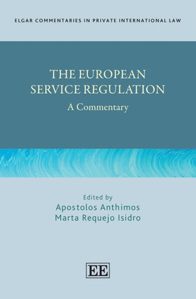 The European Service Regulation: A Commentary