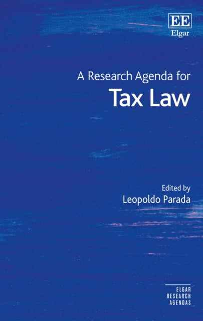 A Research Agenda for Tax Law