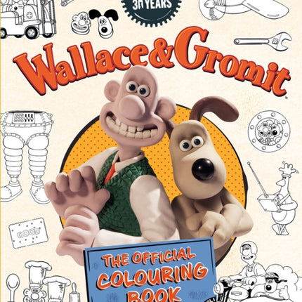 Wallace & Gromit: The Official Colouring Book