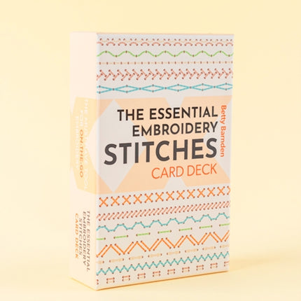 The Essential Embroidery Stitches Card Deck