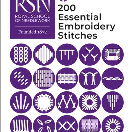 RSN Stitch Bank 200 Essential Embroidery Stitches