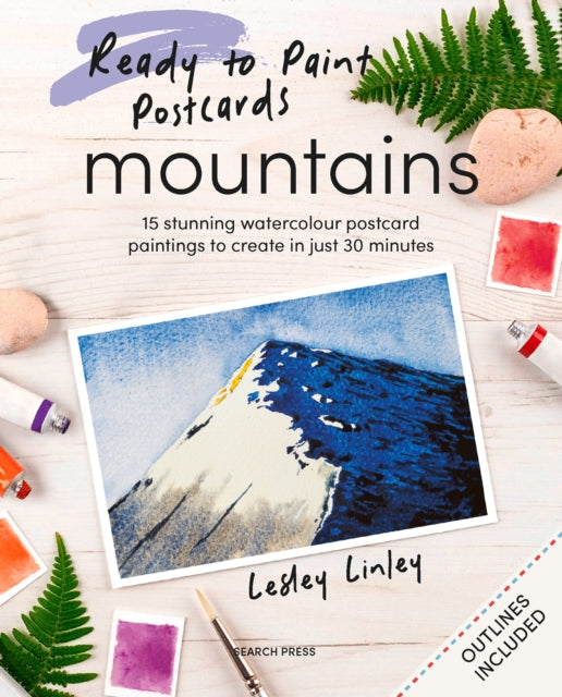 Ready to Paint Postcards Mountains
