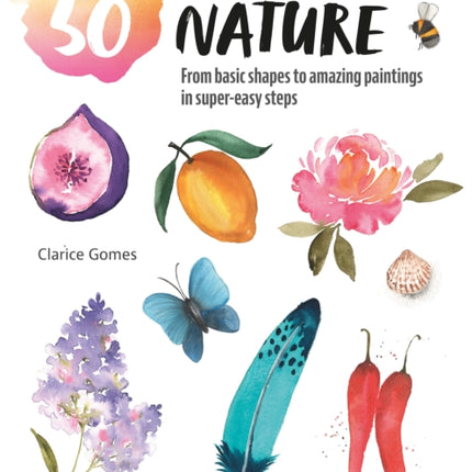 Paint 50 Watercolour Nature