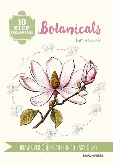 10 Step Drawing Botanicals